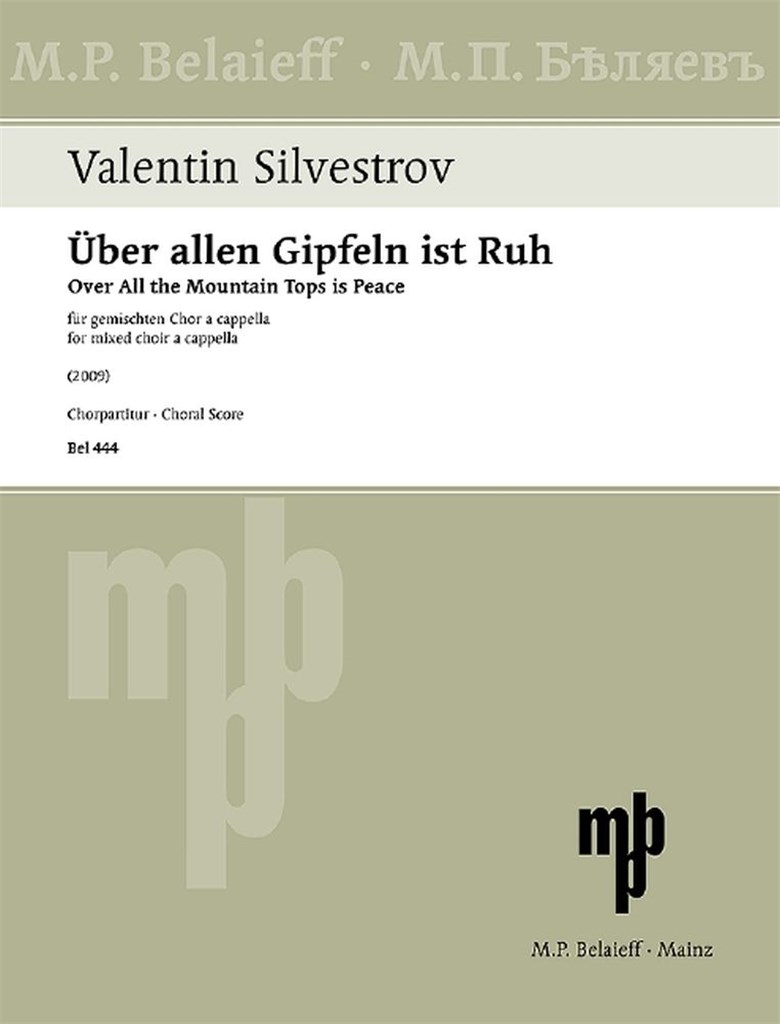 Über Allen Gipfeln Ist Ruh - Gornye Ver?iny
